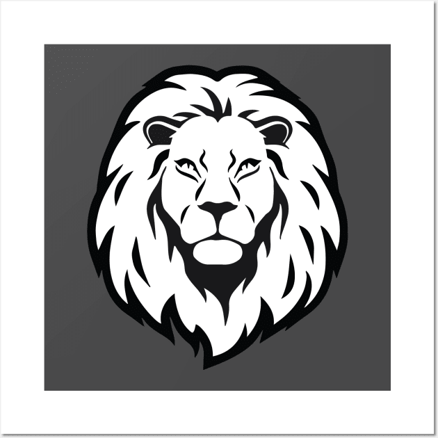 Lion head . Wall Art by sdesign.rs